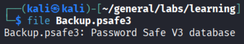 file Backup.psafe3 - Password Safe V3 database