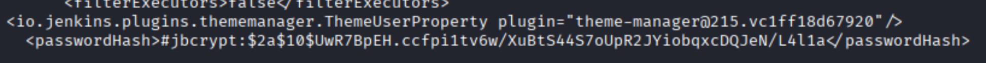 jennifer's bcrypt password hash