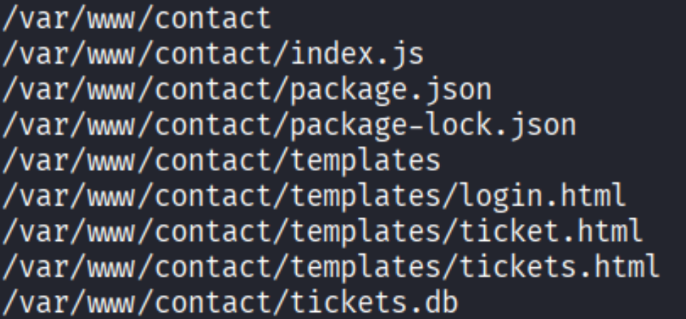 Contact dir