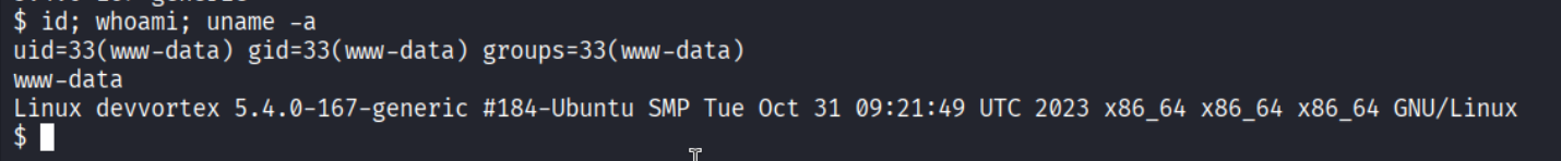 Shell www-data