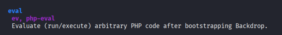 bee eval command description