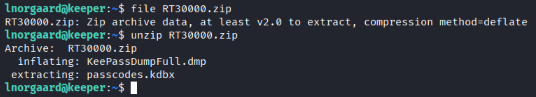 Unzipping RT30000.zip